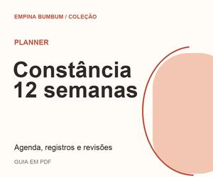 Planner de Constância